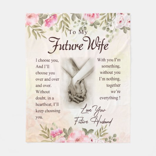 Personnalisé À Mon Futur Couverture Femme (Devant)