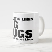 Personnalisé Aime Les Grosses Mugs Et Je Ne Peux P (Devant droit)