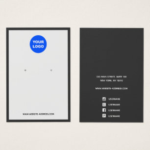 Personnalisé Ajouter Logo Écran de bijouterie gris