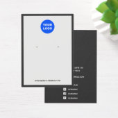 Personnalisé Ajouter Logo Écran de bijouterie gris (Bureau)