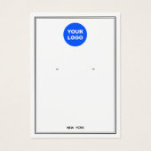 Personnalisé Ajouter Logo Écran de bijoux à oreill (Devant)