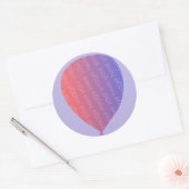 Personnalisé Ajouter Photo Ballons Stickers Annive (Enveloppe)