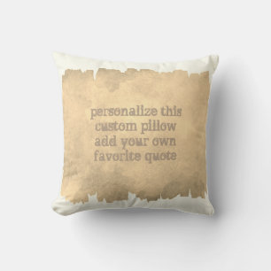 personnalisé ajouter un devis accent coussin aquar