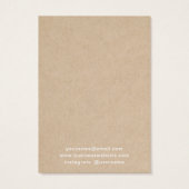 Personnalisé Ajouter Votre Logo Carte De Porte-Bou (Dos)