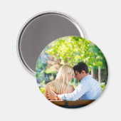 Personnalisé/ Ajoutez votre aimant photo (Recto/Verso)