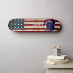 Personnalisé American I love Carlins Skateboard