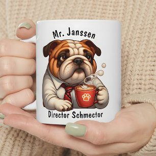 Personnalisé Anglais Bulldog Coffee Mug cadeau amu