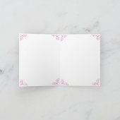 Personnalisé Avec L'Amour Du Coeur Cartes Note (Intérieur)