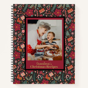 Personnalisé avec Photo Noël recette livre