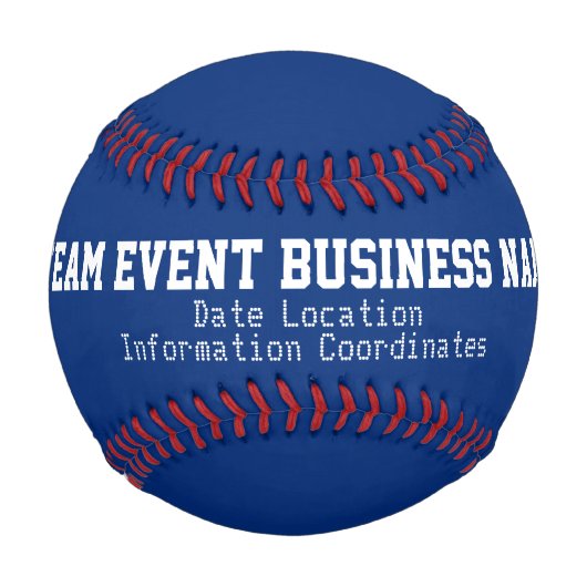 Personnalisé avec votre balle d'événements de text (Devant)