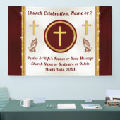 Personnalisé, Bannières d'église pour n'importe qu (Salon professionnel)