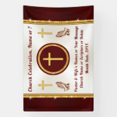 Personnalisé, Bannières d'église pour n'importe qu (Verticale)