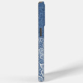 Personnalisé Blue Jean Lace iPhone / coque ipad (Verso / Droite)