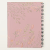 Personnalisé Boho Fox Feathers Cadeau commémoratif (Dos)