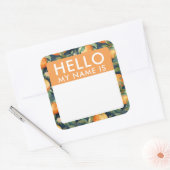 Personnalisé Bonjour Mon Nom Est Stickers (Enveloppe)