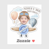 Personnalisé Boy Birthday Sticker Party Favoriser  (Feuille)