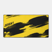 Personnalisé Bumblebee Jaune Noir Jeu Abstrait (Recto)