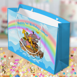 Personnalisé, cadeau Noah's Ark, sac en 4 tailles