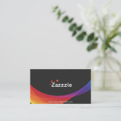 Personnalisé carte de visite (Debout devant)