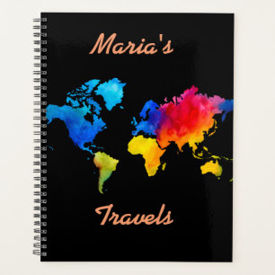 Personnalisé. Carte du monde.