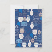 Personnalisé Cartes pour notes de la Grèce antique (Dos)