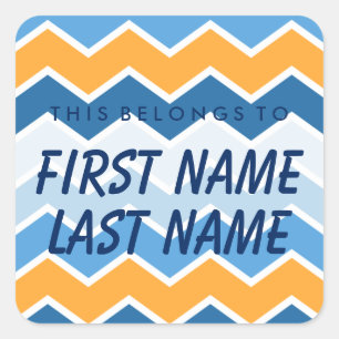 Personnalisé, Ce Qui Appartient Au Sticker Carré