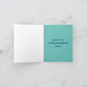 Personnalisé C'est une carte de garçon - Bunting d (Intérieur)