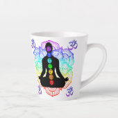 Personnalisé Chakra Ohm Yogi Zen Mug (Droite)