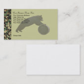 Personnalisé chassant le carte de visite de Camo (Devant / Derrière)