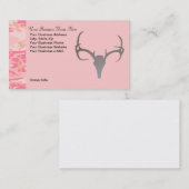 Personnalisé chassant le carte de visite de cerfs (Devant / Derrière)
