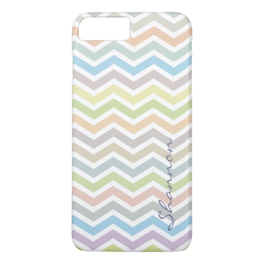 Personnalisé Chevron iPhone 7 Plus coque - couleur (Dos)