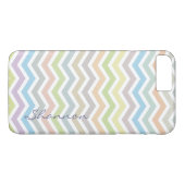 Personnalisé Chevron iPhone 7 Plus coque - couleur (Dos (Horizontal))