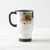 Personnalisé Chien Maman Photo Voyage Mug (Gauche)