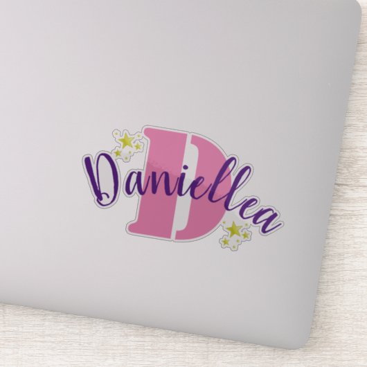 Personnalisé Clear Vinyl Name Étiquettes (Détail)