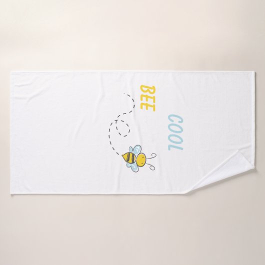 Personnalisé Cool d'abeilles (Serviette de bain)
