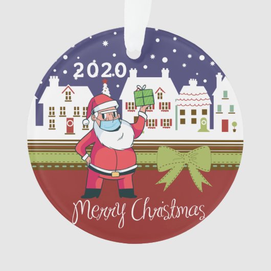 Personnalisé COVID Christmas Tree Funny Customisé (devant)