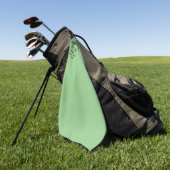 Personnalisé Créer Personnalisé Serviettes de Golf (Vert)