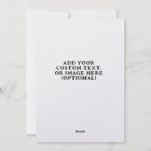 Personnalisé Créer une carte de Saint-Valentin per (Dos)