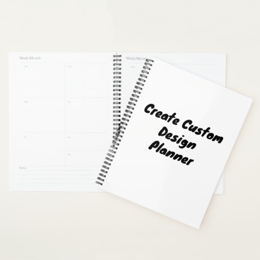 Personnalisé Créer une couverture souple, un plani (Devant avec enveloppe)