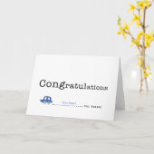 Personnalisé, Custom Name passé la carte d'essai d (Fleur jaune)