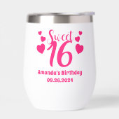 Personnalisé Custom Sweet 16 Anniversaire Fête Fav (Gauche)