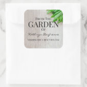 Personnalisé De Votre Étiquette De Légumes De Jard (Sac)