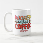 Personnalisé Drôle Méchant Sans Mug De Café (Gauche)