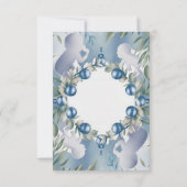 [Personnalisé] Elégant Baby Boy Shower Invitation (Dos)