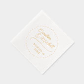 Personnalisé Élégant Couple Noms Classique (Droite)