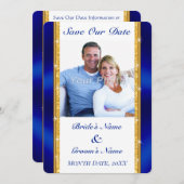 Personnalisé, enregistrer les invitations de date (Devant / Derrière)