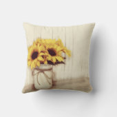 Personnalisé épousant le coussin de pot de maçon (Verso)