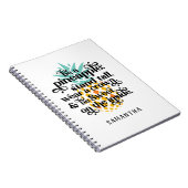 Personnalisé Être un Carnet d'ananas (Côté Droit)