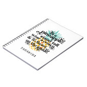 Personnalisé Être un Carnet d'ananas (Côté gauche)