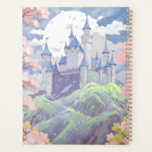 Personnalisé Fairytale Castle Pastel Aquarelle (Dos)
